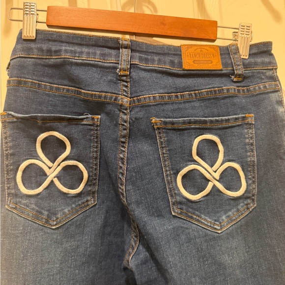 Women's Western Ranch Dress’n Jeans size medium denim - Picture 4 of 10